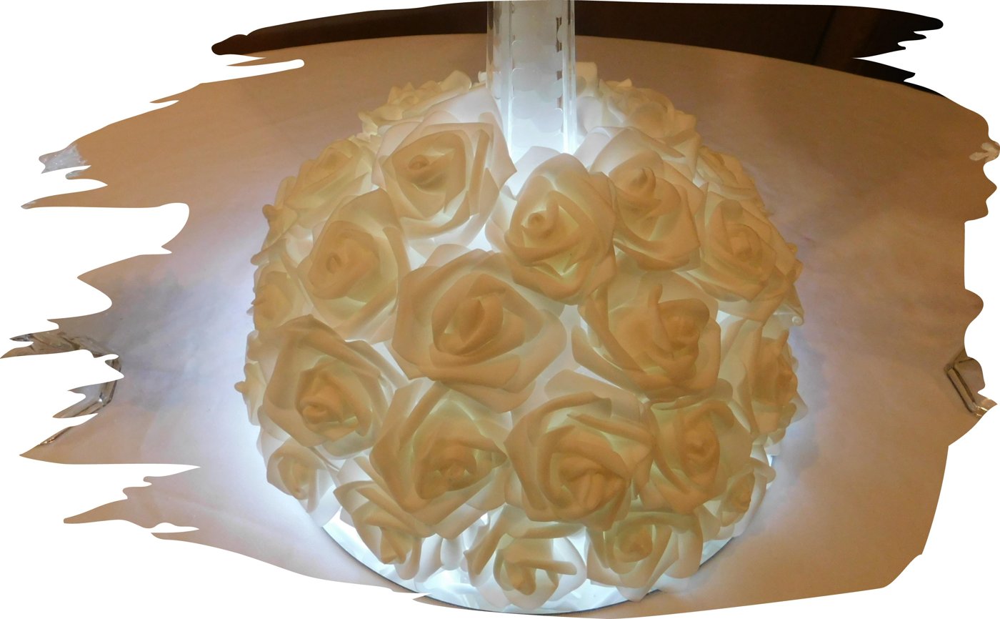 Cream rose pomander